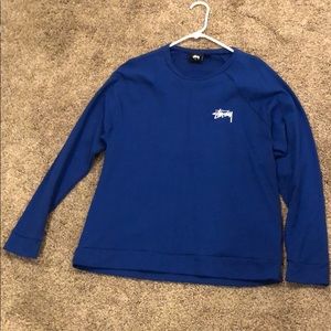 Stussy Blue Sweater
